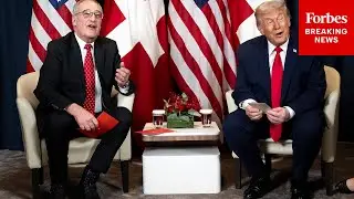 JUST IN: Trump Praises Swiss Watches While Meeting With Swiss Federation President At The WEF