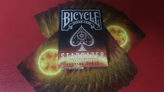 Unboxing BICYCLE STARGAZER SUNSPOT Playing Cards
