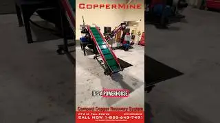 CopperMine CT-610 Full System | Advanced Copper Recovery in Action #granulator #chopper #copper