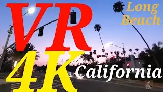 4k California 360&deg; virtual Walking tour VR 2nd street  Long Beach 08/23/21 part 2 of 4
