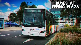 Buses at Epping Plaza - April 2022