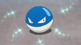 Goh Catches A Shiny Voltorb