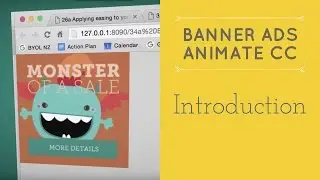 Making Banner Ads in Adobe Animate - Introduction to Adobe Animate [1/53]