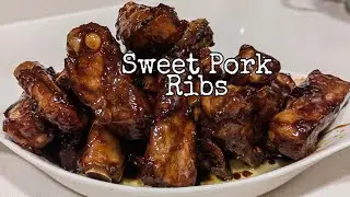 Sweet Pork Ribs| Sweet adobo pork buto-buto | Asian style sweet pork ribs|Easy to cook