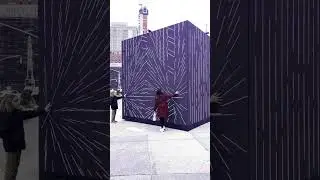 Interactive Street Art #installationart #soundart #visualmusic #kidsplay