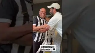 Encontro de &iacute;dolos Hulk e Rei dada Maravilha #shorts #hulkparaiba #dadamaravilha #viral #futebol