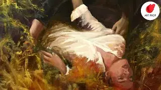 MFA Figure Painting Portfolio Critique by an Art Professor