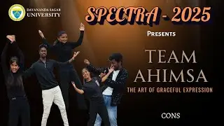 Team Ahimsa's Captivating Performance at Spectra 2025 | @SamruddhiStudentCouncil-CONS