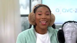 Amiee Lynn Accessories Faux Fur Adjustable Earmuffs on QVC