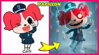 Sheriff Labrador Characters as Ghost 👻 Build Your Dream House🏡✨Sheriff Labrador, Papillon, Dobie....