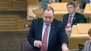 Alex Salmond - First Minister's Questions 28/02/13