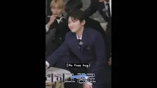 woozi doesn't like hugs??!! 😭 #seventeen #woozi #GOING_SVT