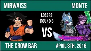 The Crow Bar - Mirwaiss (Goku) Vs. Monte (Lloyd/Fox)