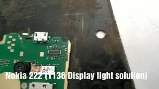 Nokia222(Rm1136) Display light solution