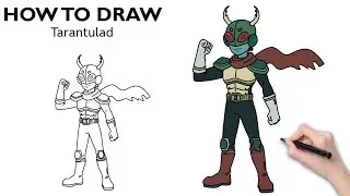 How to Draw Tarantulad | Amphibia Drawing Tutorials