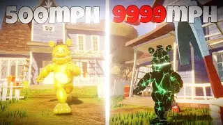 WHY IS FAST FREDBEAR IN HELLO NEIGHBOR 😭✌️