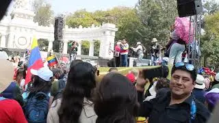 Mitin en pro de Venezuela por agresión EUA