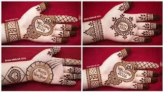 Happy New Year Special Mehandi Design | New Year Mehndi | Simple Mehandi 2026 | New Year Heena 