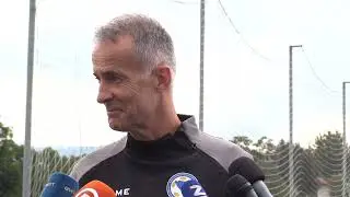 Kodro prije prvog treninga