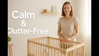 Minimalist Nursery Tour | Calm, Functional & Clutter-Free Baby Room Ideas for Newborns