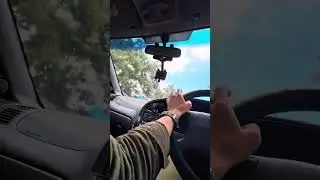 POV MENGENDARAI KIA SHUMA MATIC TAHUN 2000