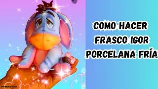 Como hacer Frasco Igor en Porcelana fría