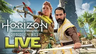 Playing Horizon Forbidden West for the First Time: The Jedi Ninja Live Gameplay