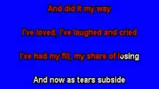 ELVIS KARAOKE MY WAY