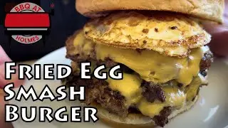 Fried Egg Smashburger | Don't overcook the egg! 🤦&zwj;♂️ | Blackstone Griddle Recipes | How to