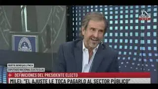 Bertie Benegas Lynch (Aclarando sobre la sanidad y educación en gobierno Milei)