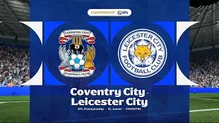 EA Sports FC 26 | Coventry vs Leicester - Sky Bet Championship EFL | Gameplay PS5