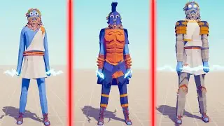 EVOLUTION OF ZEUS - Totally Accurate Battle Simulator TABS