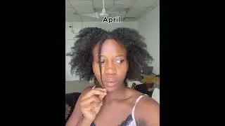 Watch my Afro hair grow?!!! #afrohair #naturalhairjourney #type4hair