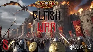 EVONY TKR | S451 &mdash; RST ⚔️ CLASH 🔥