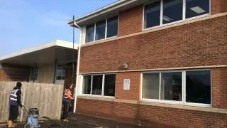 Commercial High Level Gutter Clear/Gutter Vac - Milton Keynes conceptclean.co.uk 01908 749563