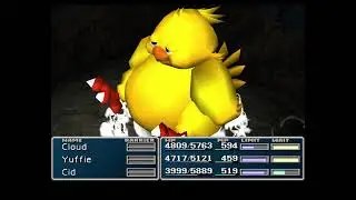 FF7 steal all enemies, fat chocobo