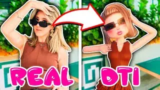 RECRIANDO MEUS LOOKS da VIDA REAL no DRESS TO IMPRESS! Eu ganhei??