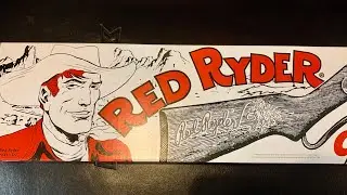 Совершенно новый рычажный пневматический пистолет Red Ryder. Распаковка, хронограф и первые выстр...