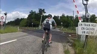 60 minute Cycling Video for Indoor Bike Training B&auml;rental France Full HD