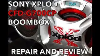 Sony CFD-G700CP Repair and Review