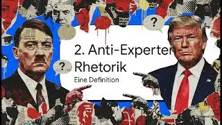 Anti-Experten-Rhetorik |&nbsp;Hitler & Trump: Analyse rassistischer Rhetorik