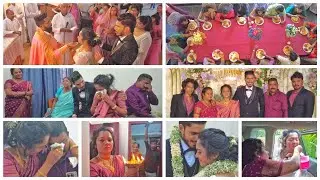 2390 🎊 Wedding 💍 കരച്ചിലോട് കരച്ചിൽ 😭 ജീന 💞 സിജോ ❤️ അച്ഛനും മകളുമായുള്ള അടുപ്പത്തിന്റെ വില വിവാഹം 😥