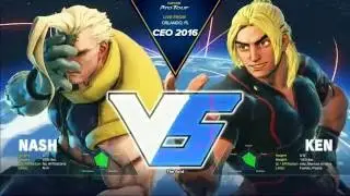 SFV - Infiltration [Nash] x Momochi [Ken] - CEO 2016 - TOP 8