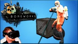BONEWORKS VR Tips and Tricks | Unlock the Indestructible Crate and Omni Projector