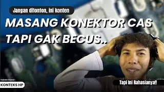 GANTI KONEKTOR CHARGER HP | Rahasia cara saya pasang konektor cas hp agar awet