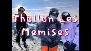Skiing in Thollon Les Memises
