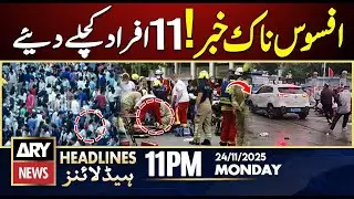 Tokyo Accident - Sad News || ARY News 11 PM Headlines || 24th Nov 2025