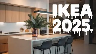 Обзор современных кухонь ИКЕА 2025 ✨ | Элегантный дизайн с лёгким рождественским настроением 🎄 (в...
