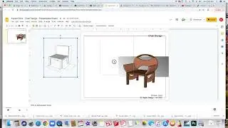 Presentation Board in Google Slides - Chair