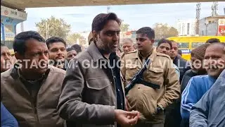 नई सड़क के बीच मे आई लोगो की पुश्तैनी दुकान चला पीला पंजा | DTP RS BATTH BADSHAPUR GURUGRAM 